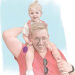 Luke on having postnatal depression as a dad